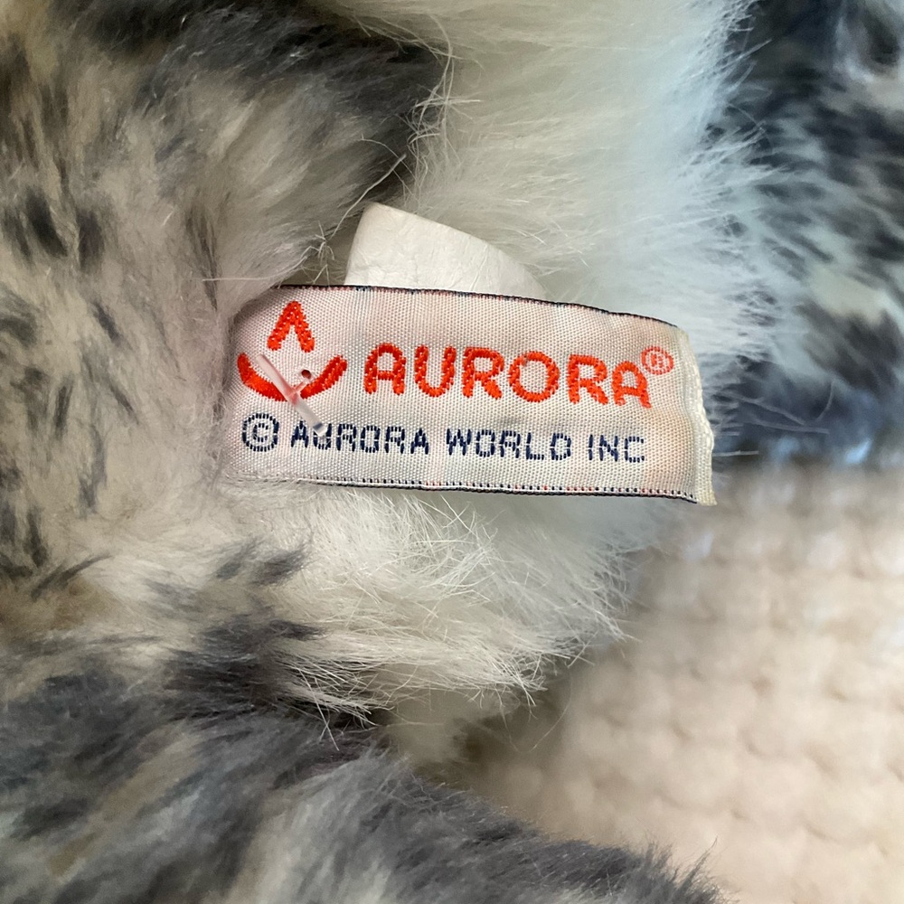 Aurora World Super Flopsie Mush Husky Dog 28 inch Plush Stuffed Animal Blue Eyes - Picture 14 of 16